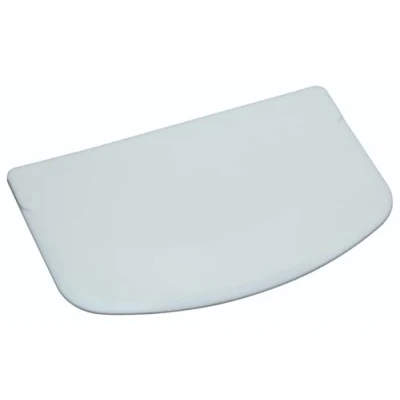 Afbeelding van KC Blue Plastic Deegschraper en Deegsnijder, 9 x 13,5 centimeter (3.5&quot; 5.5&quot;) Wit