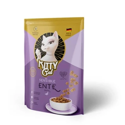 Afbeelding van Kitty Cat Droogvoer 800 g Eend Gevoelig