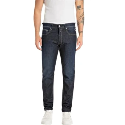 Afbeelding van Replay Willbi X Lite Plus Regular Slim Fit Jeans voor heren, 007, donkerblauw, 30W / 30L