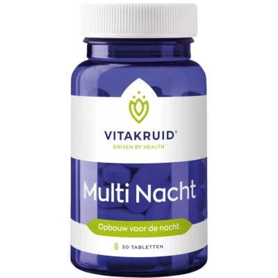 Afbeelding van Vitakruid Multi Nacht, 30 tabletten