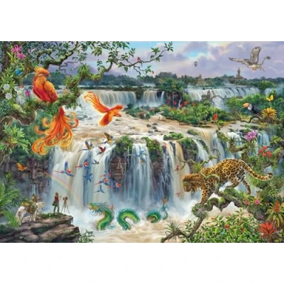 Afbeelding van Puzzel Ravensburger Waterfall Iguazu