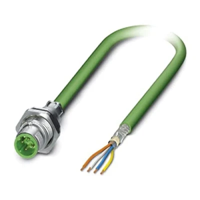 Afbeelding van Phoenix Contact 1437821 Sensor/actuator steekconnector M12 Aantal polen: 4 Stekker, inbouw 2.00 m 1 stuk(s)