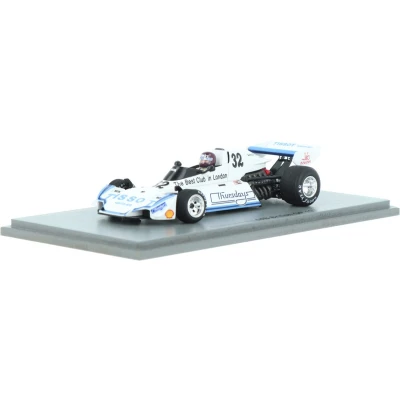 Afbeelding van Brabham BT44B Spark Modelauto 1:43 1976 Bob Evans RAM Racing S7096 British GP Brands Hatch