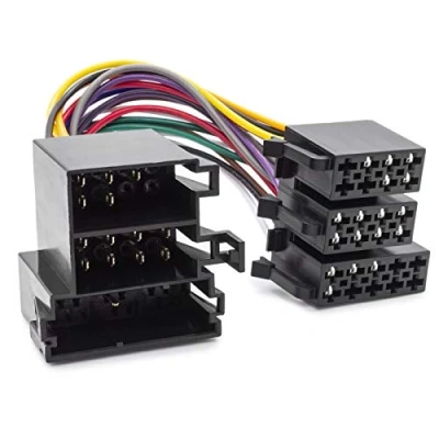 Afbeelding van Mini ISO adapterkabel display ombouwt TID MID radio besturing compatibel met Opel