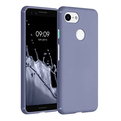 Afbeelding van kwmobile telefoonhoesje geschikt voor Google Pixel 3 Hoesje smartphone Back cover in lavendelgrijs
