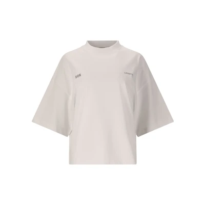 Afbeelding van SOS Iraya Tshirt print, Dames, Maat: XS, White