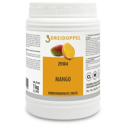 Afbeelding van Mango pasta, van driedubbel, nr. 293, 1 kg