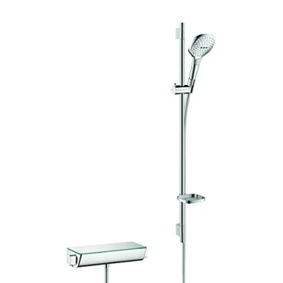 Afbeelding van Hansgrohe Raindance Select E 120 / Ecostat douchecombinatie 90 cm