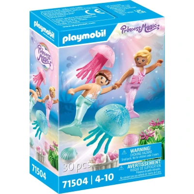 Afbeelding van Playmobil Princess Magic Meermaagd kinderen met kwellen 71504
