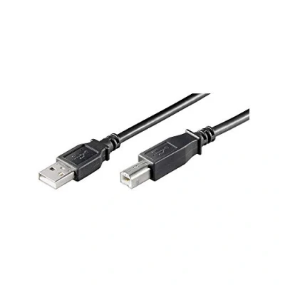 Afbeelding van USB A naar B kabel 1 meter 2.0 (100% koper)