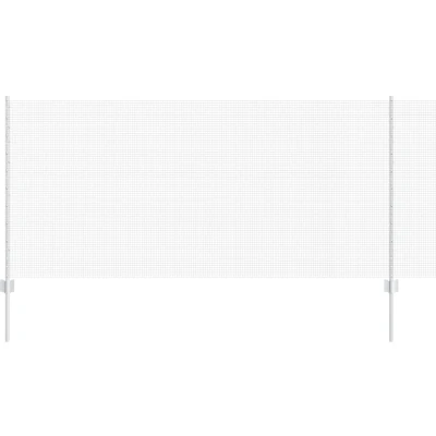 Afbeelding van vidaXL Gegalvaniseerd Draadhek met 44 U posts Zilver 1x50 m Staal