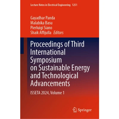 Afbeelding van Lecture Notes in Electrical Engineering Proceedings of Third International Symposium on Sustainable Energy and Technological Advancements