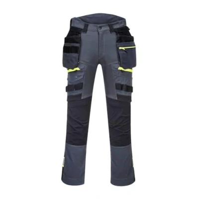 Afbeelding van Portwest DX440 DX4 Broek met Afneembare Holsterzakken, Normaal, Grootte 28, Metaal Grijs