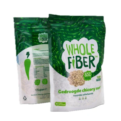 Afbeelding van WholeFiber Brievenbusverpakking 350g Darmgezondheid Stoelgang Prebiotische vezels Glutenvrij Vezelrijk Witlofwortel