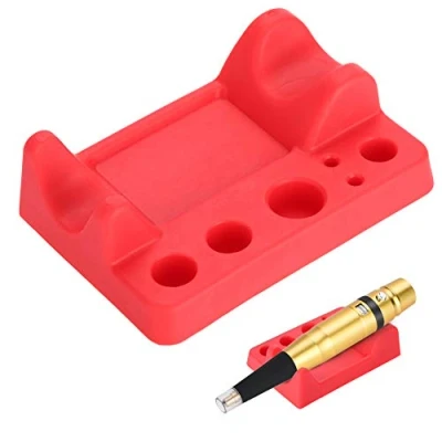 Afbeelding van Tattoo Machine Penhouder, Tool Houder met Microblading Pigment Inkt Cup, Pen Stand Make up Accessoires voor Permanente Tattooing