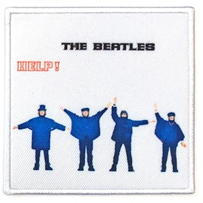 Afbeelding van The Beatles Patch Help! Album Cover