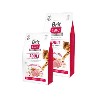 Afbeelding van Brit Activity Support Kalkoen&amp;Kip Kattenvoer 7 kg