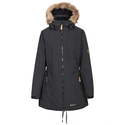 Afbeelding van Trespass Celebrity warme waterdichte jas voor dames, met afneembare capuchon, verpakking van 1 stuks
