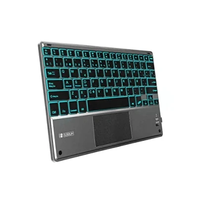 Afbeelding van Bluetooth toetsenbord met tablethouder Subblim SUB KBT SMBT51 Grijs Multicolour QWERTY Spaans