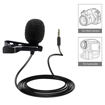 Afbeelding van Saramonic SR XMS2 Stereo Lavalier Microfoon met 3.5mm mini jack