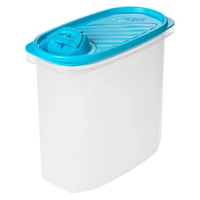 Afbeelding van Tatay Voorraaddozen Soepen Fresh, 2 l capaciteit, BPA vrij, vaatwasser &amp; MWO, blauw. 1 pc. Afmetingen 18,4 x 9,7 19 cm