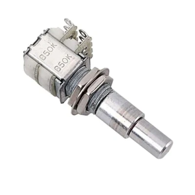 Afbeelding van Alnicov Gitaar Bas Mini Dual Pots Gestapelde Concentrische Potentiometer W/Center Detent B50K