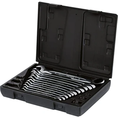 Afbeelding van Steekringratelsleutelset KS Tools 503.4665 8 19mm 12 delig