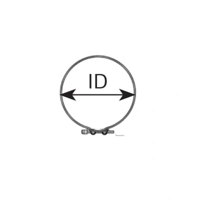 Afbeelding van Klemstuk, uitlaatsysteem DINEX 99878