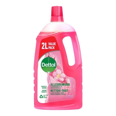 Afbeelding van Dettol Power Fresh Allesreiniger Kersenbloesem 6 x 2 l