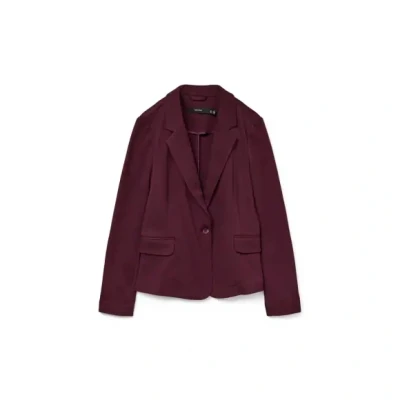 Afbeelding van Vero Moda Vmjulia Blazer, Dames, Maat: 38, Winetasting