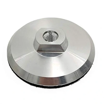 Afbeelding van SHDIATOOL Aluminium bakpad, 4 inch haken en lussen, steunschijf met M14 blad