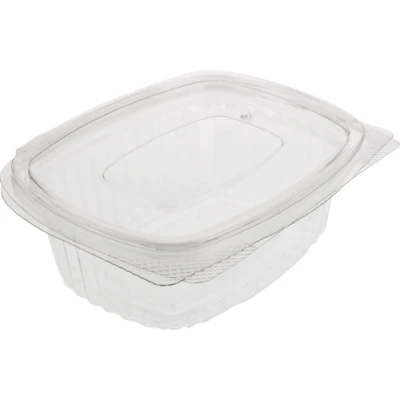 Afbeelding van Klika Saladebak 150x124x55mm 500ml transparant (9x50 stuks)