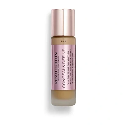 Afbeelding van Revolution Beauty, Conceal en Define Foundation, Lichtgewicht, Langhoudend, Volledige Dekking Gezichtsmake up, F13.5