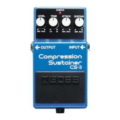 Afbeelding van Boss Bass Compressor pedaal CS 3 blauw