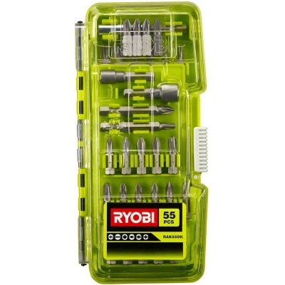 Afbeelding van Ryobi RAK55DK 55 delig Schroevendraaierset 5132004357