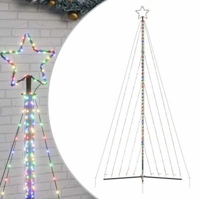 Afbeelding van vidaXL Kerstboomverlichting 570 kleurrijke LED&#039;s 399 cm