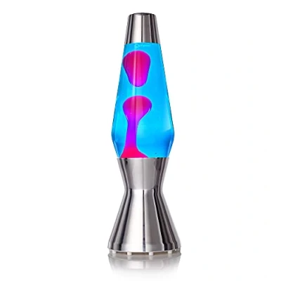 Afbeelding van Mathmos Astro Lavalamp De Originele Blauw/Roze