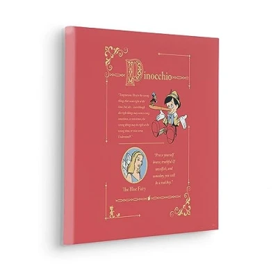 Afbeelding van Komar Artprint op linnen Keilrahmenbild Pinocchio Vice Versa Größe 40 x cm (1 stuk)