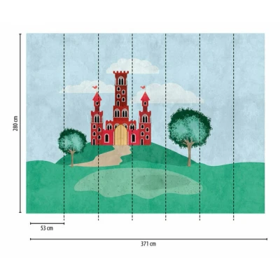 Afbeelding van AS Creation The Wall Landschap 38299 1