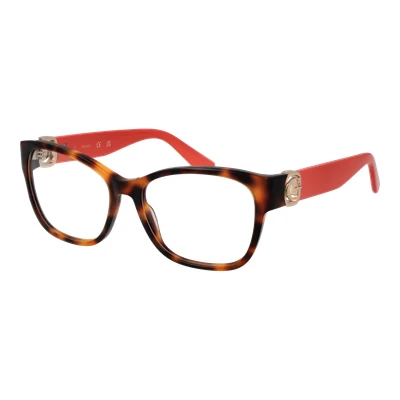 Afbeelding van Guess Donna GU50120 052 Montature da vista Acetato Havana Squadrata Normale