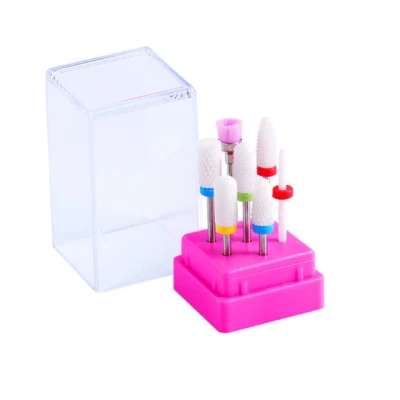 Afbeelding van Dermarolling Keramische Nagelfrees Bitjes 7 delige Set Compleet #08