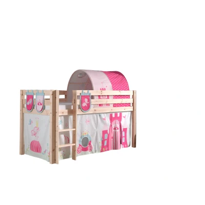 Afbeelding van Deze PINO combinatie bestaat uit een midden slaper, gordijn prinses, 3 zakken prinses en tunnel