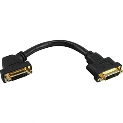 Afbeelding van DVI Koppelstuk 0.20 meter I Dual Link/DVI D Link InLine