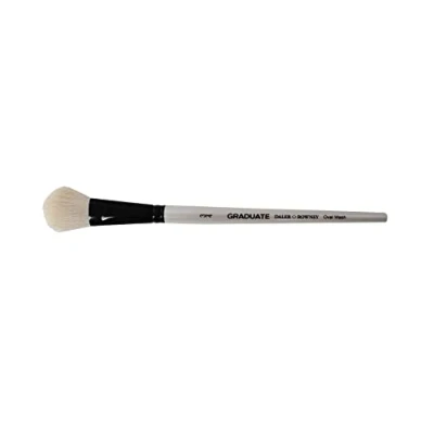 Afbeelding van Daler Rowney 212152075 creatieve set ovale kwast van wit geitenhaar voor badgeon effect maat 3/4