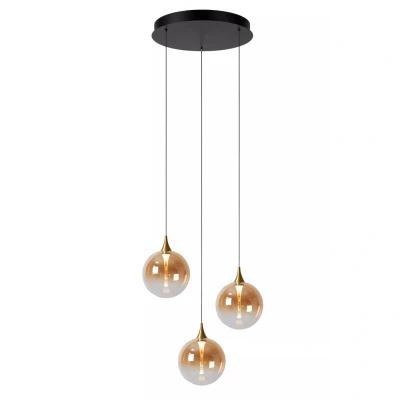 Afbeelding van Lucide GISELA Hanglamp Ø 36 cm LED Dimb. 3x3,6W 2700K Amber