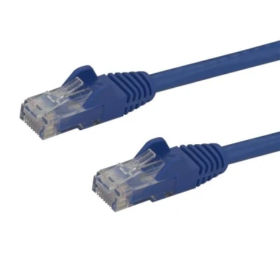Afbeelding van Stevige UTP netwerkkabel categorie 6 Startech N6PATC15MBL 15 m