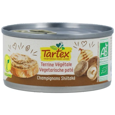 Afbeelding van Tartex Vegetarische Paté Champignons Shiitaké