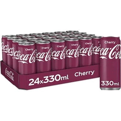Afbeelding van Coca Cola Cherry 24x33cl