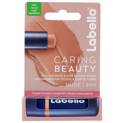 Afbeelding van Labello Caring Beauty Red 2in1