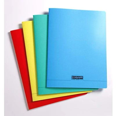 Afbeelding van Clairefontaine Kalligrafie PP Nietje 48 Pagina&#039;s, Vierkant A4+ GEASSORTEERD